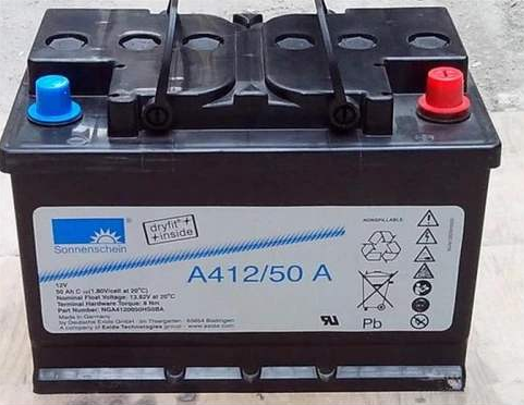 德国阳光蓄电池A412/50A应急EPS电源